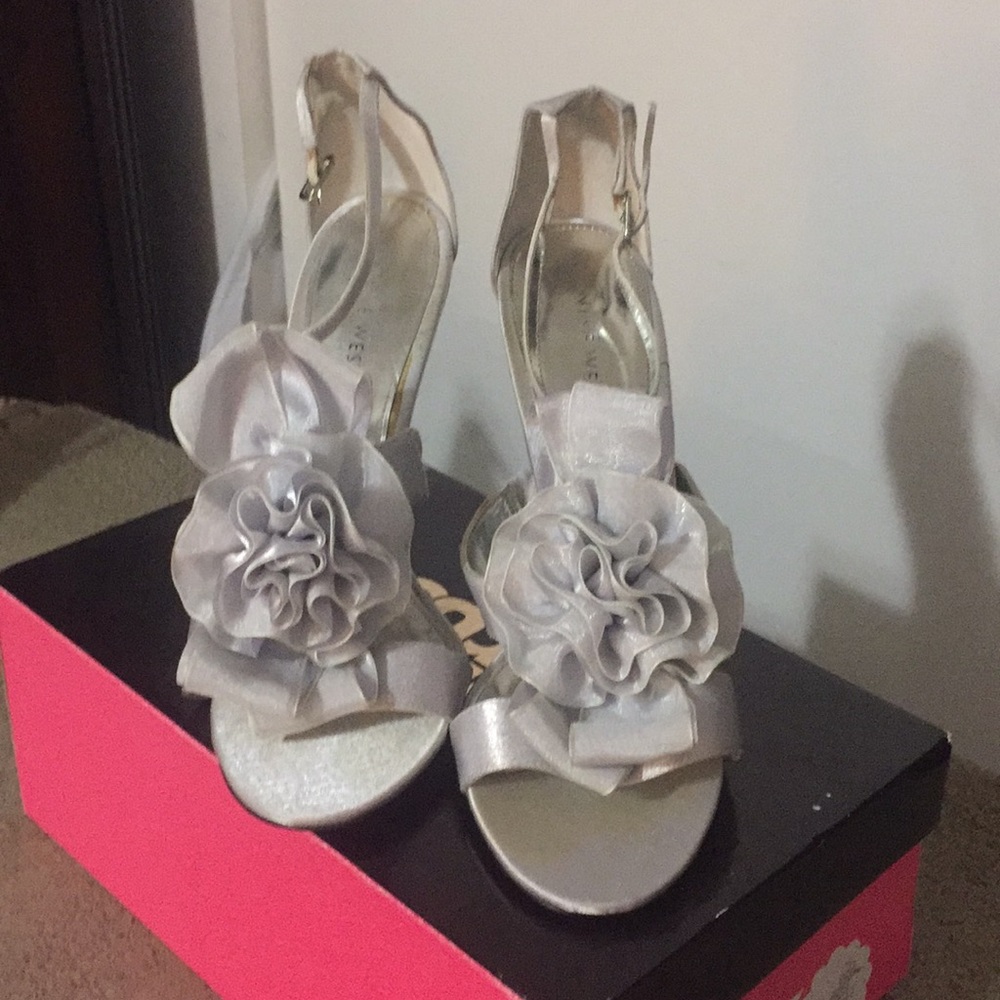 Silver heels