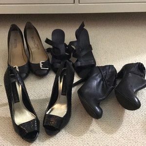 Lot of 3 pairs. Michael kors, Bebe and Steven