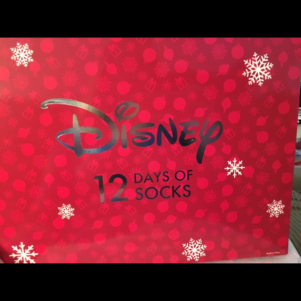 Disney 12 days of socks NWT