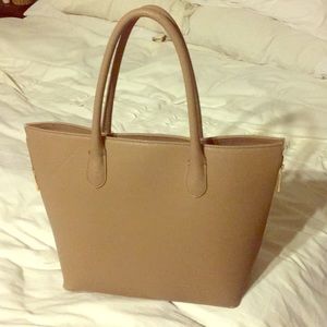 Beige h & m purse