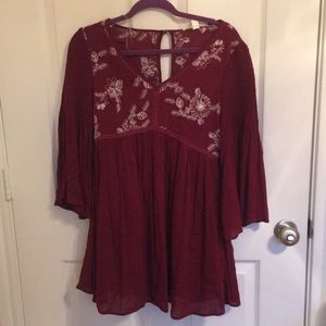 NWOT bell sleeve dress