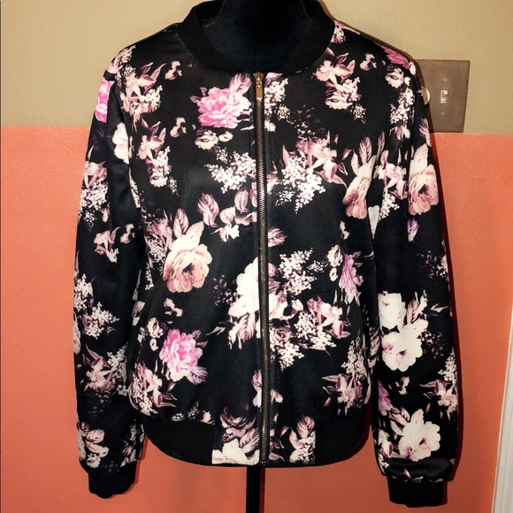 Floral Print Jacket - Picture 1 of 1
