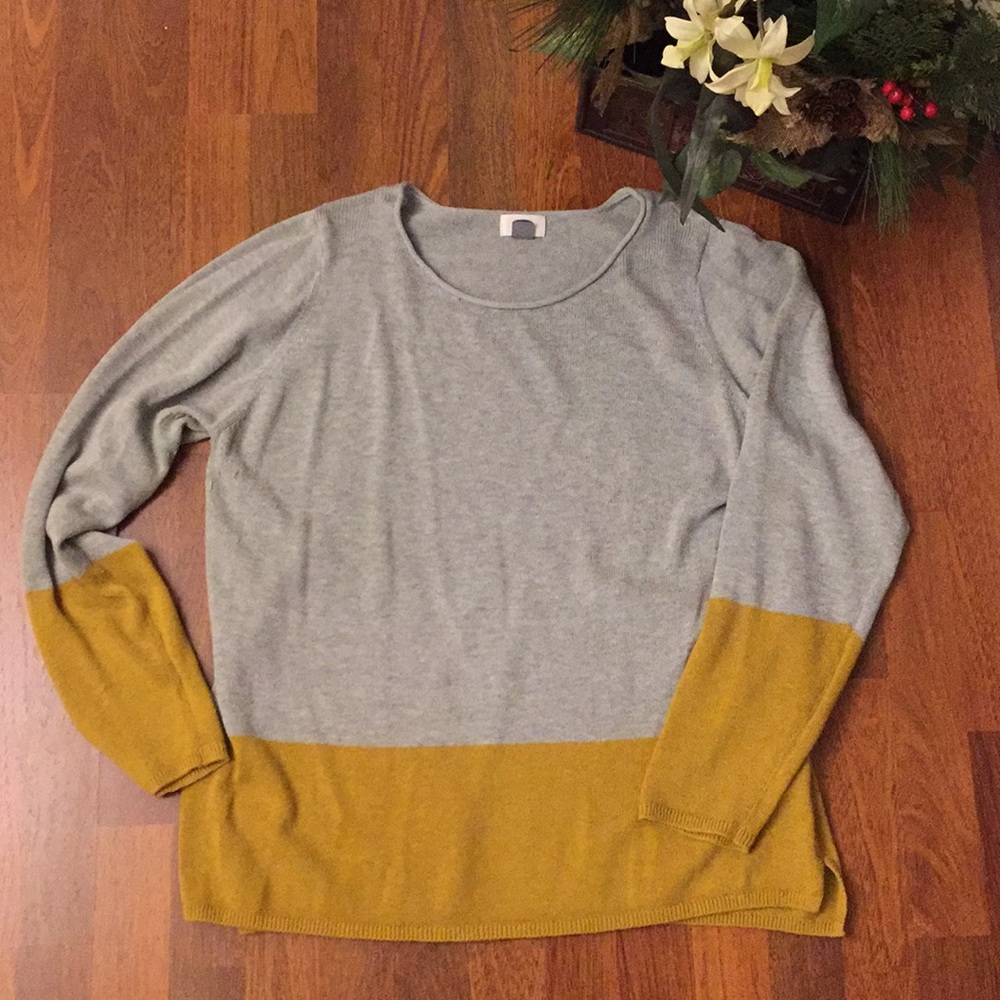 Mustard Stripe Sweater