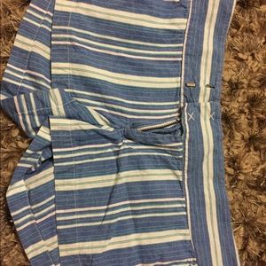 Blue Striped Guess Shorts size 26