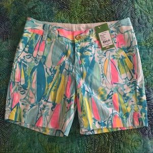 NWT Lilly Pulitzer Jayne shorts beach and bea 0