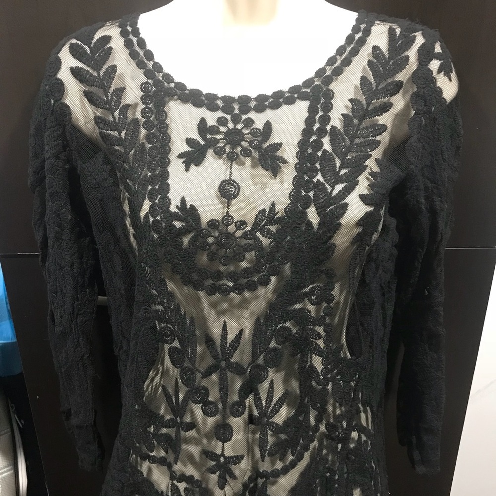 Maurice's lace detail shirt