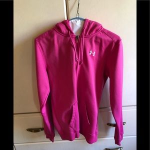 Women’s Pink Under Armour Sweat Jacket
