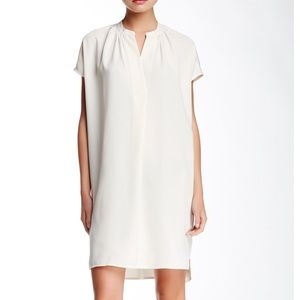 Vince cream popover dress. New with tags!!
