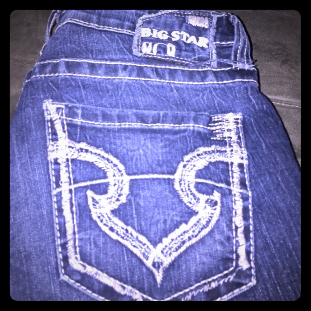 Super cute Big Star Jeans! Size 31 Inseam 37