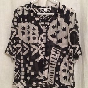 DVF Pattern blouse