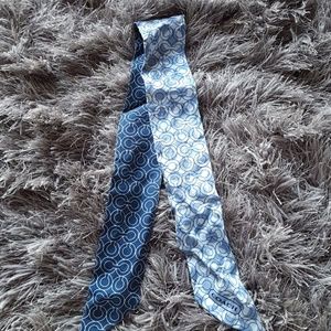 Coach silk ponytail scarf