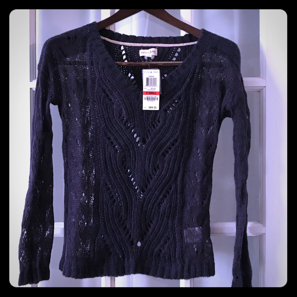 🌸2/$10🌸
Super Soft Open Knit v-neck sweater