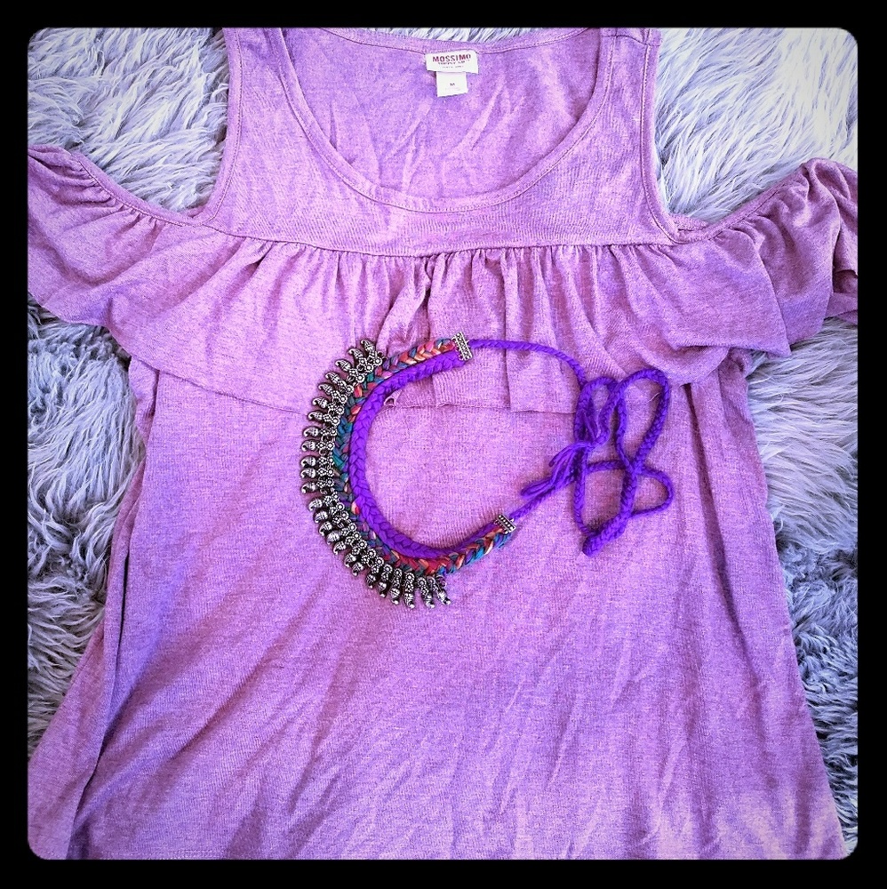 Mossimo Cold Shoulder Top