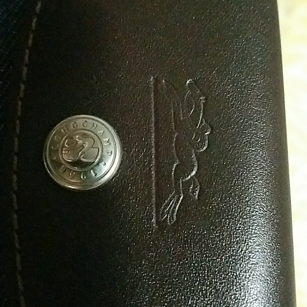 Longchamp Denim tote-rare!