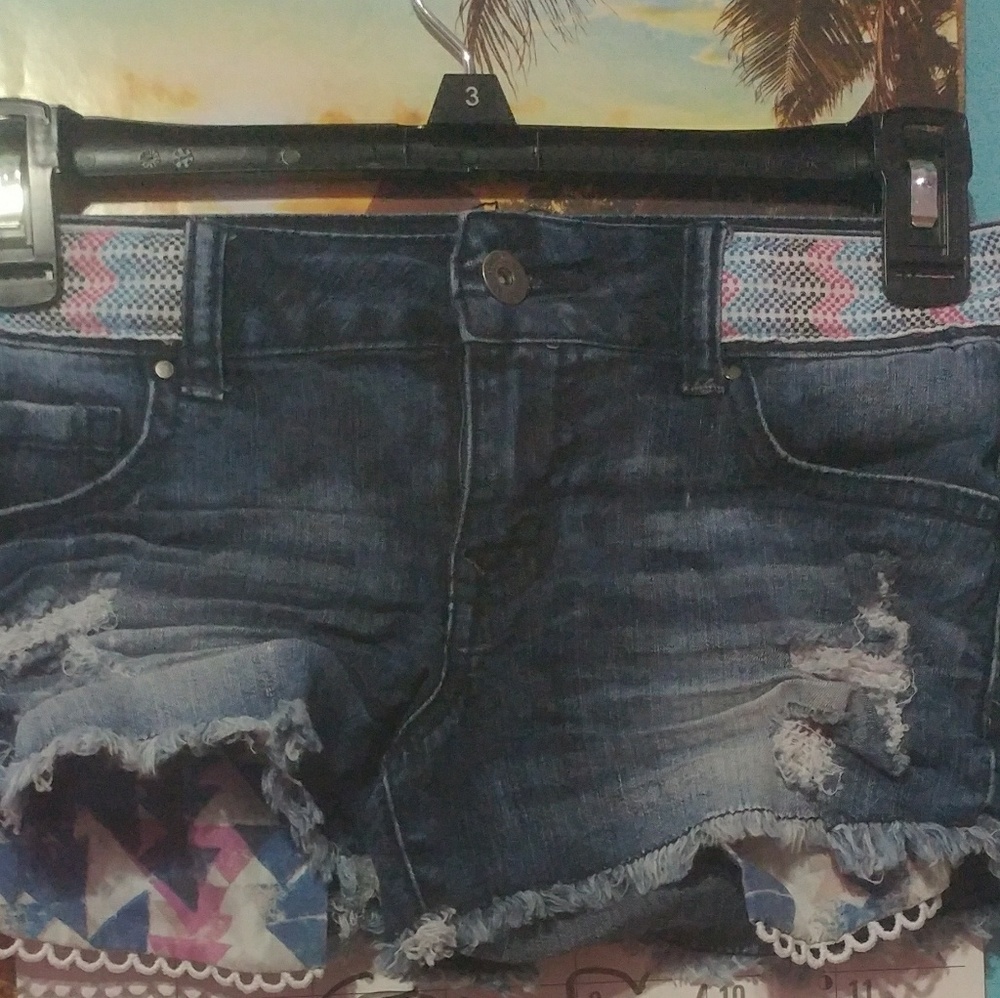 Jean shorts