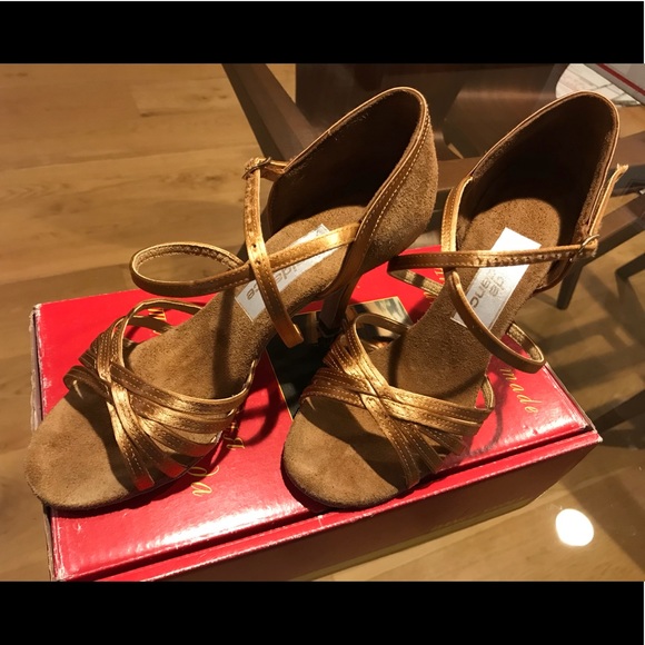 Aida Dance Ballroom Latin Shoes Asta Size 24 US 7 - Picture 2 of 5