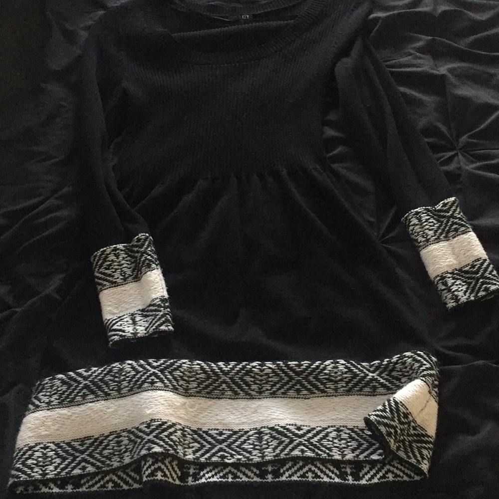 Long sleeve sweater dress