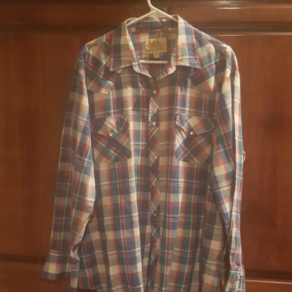 Western shirt pearl snap