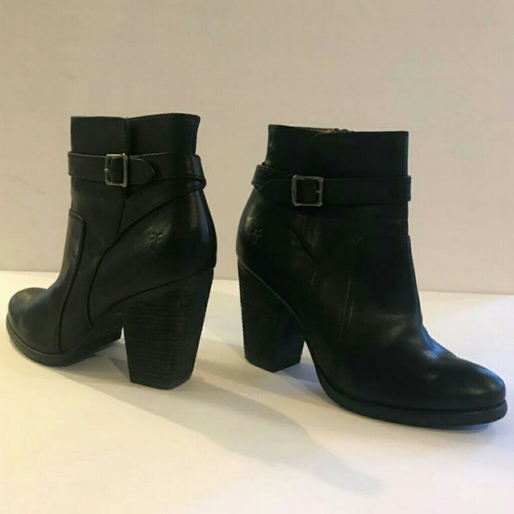 Black Frye Ankle Boots