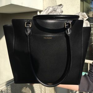 NEW! Vera Bradley Morgan leather tote - Black