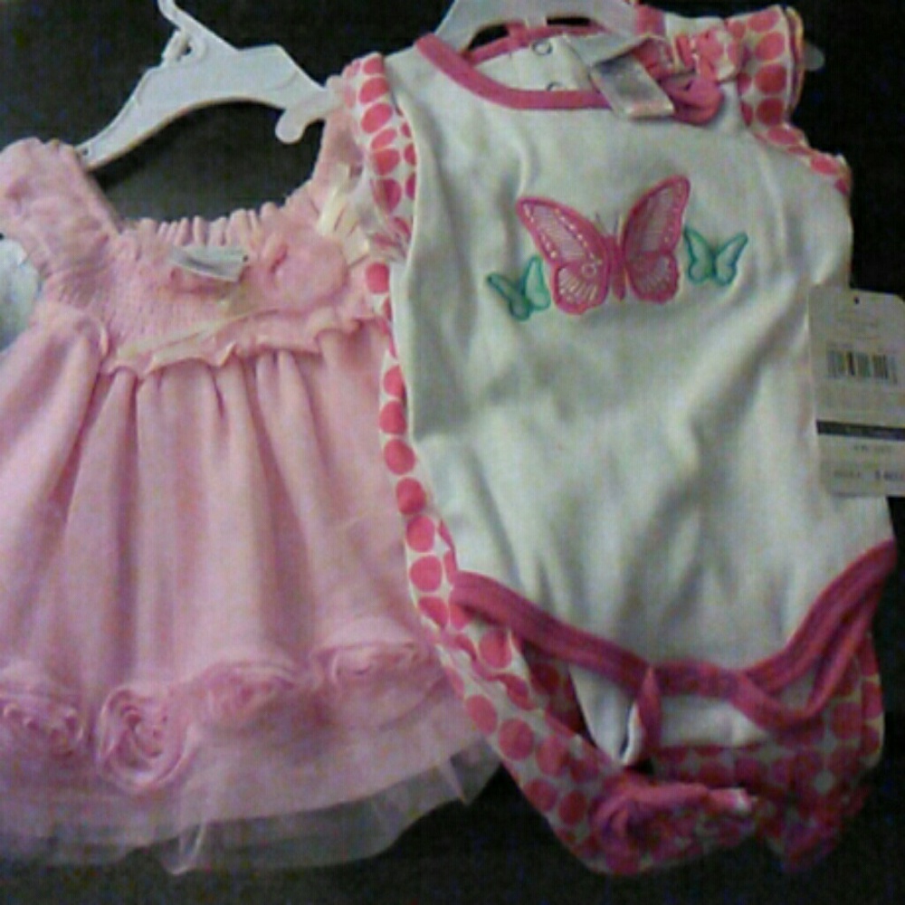 Infant dress and new outfit.