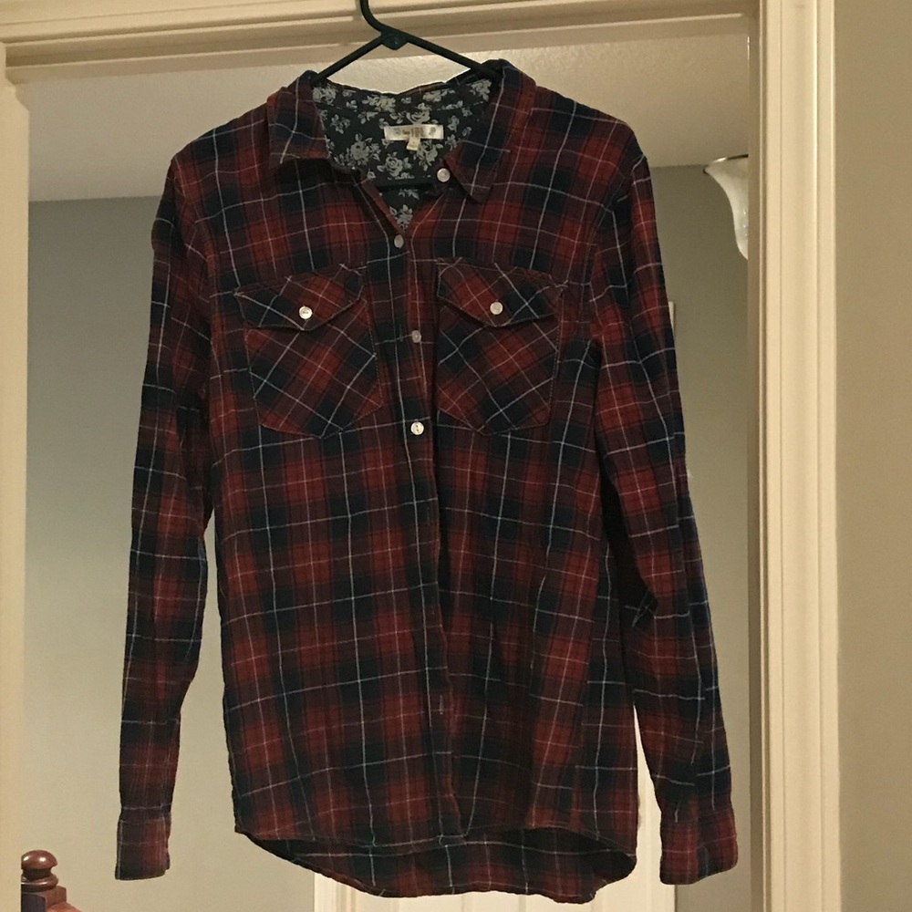 Love Fire flannel shirt