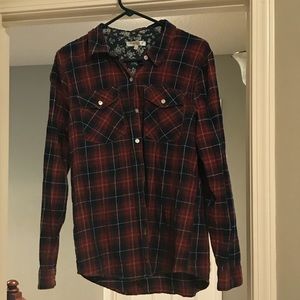 Love Fire flannel shirt