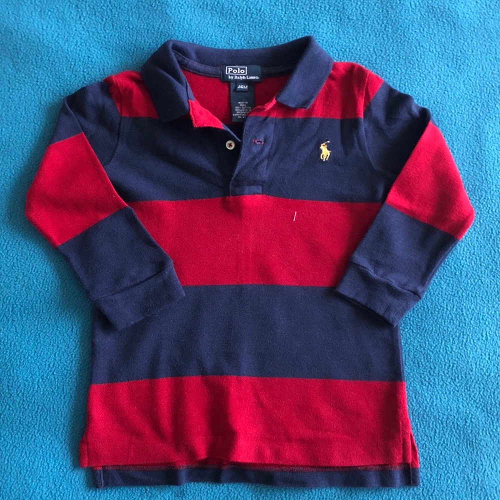 Boys Polo long sleeve shirt