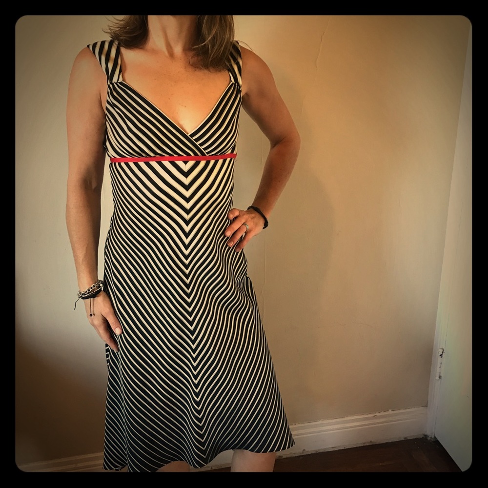 Dazzling 100% silk Armani Exchange cocktail dress