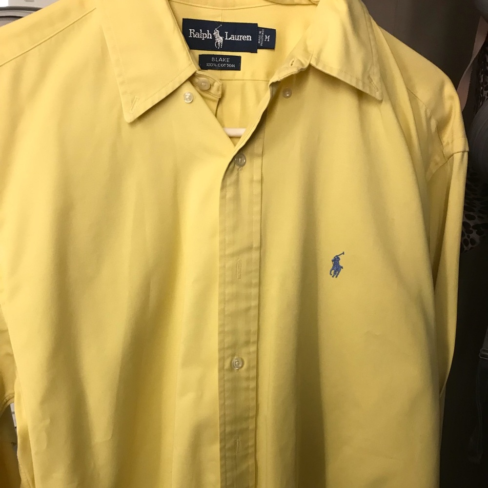Yellow Polo shirt medium