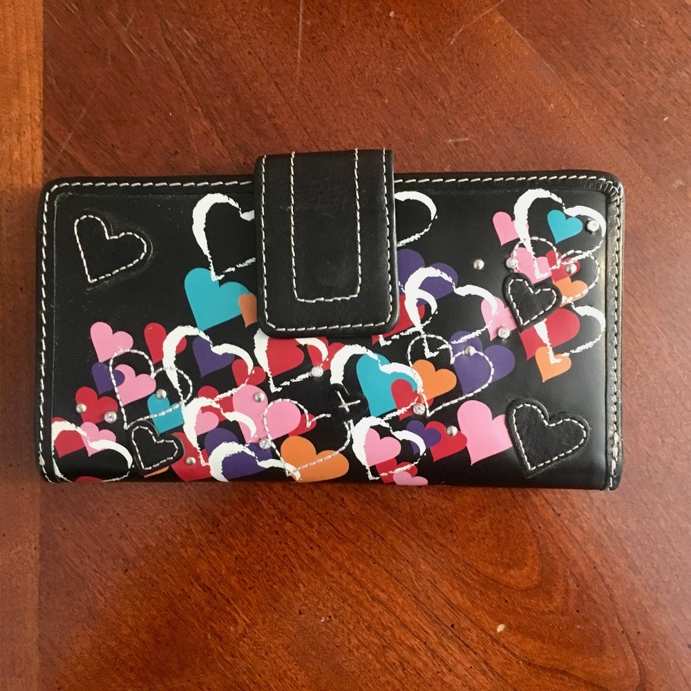 printed Fossil wallet
