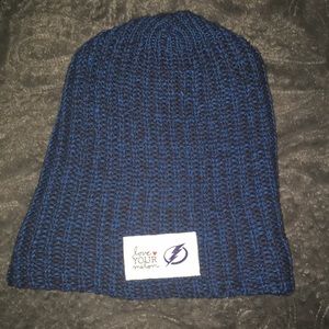 LYM X Tampa Bay Lightening Uncuffed Beanie
