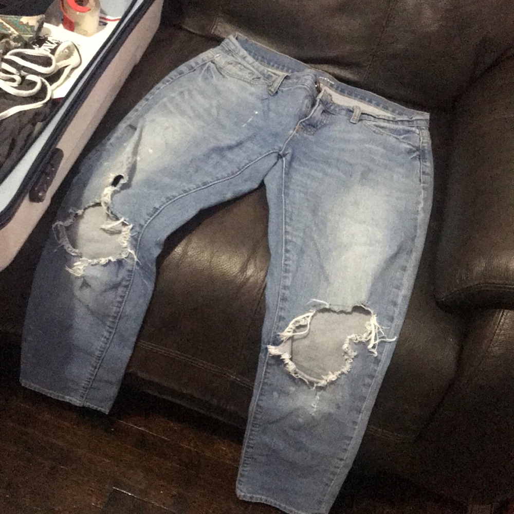 BDG ripped boyfriend jeans