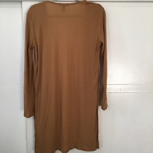 Ribbed Knit Cardigan Mustard/Yellow | Forever 21 - Picture 5 of 5