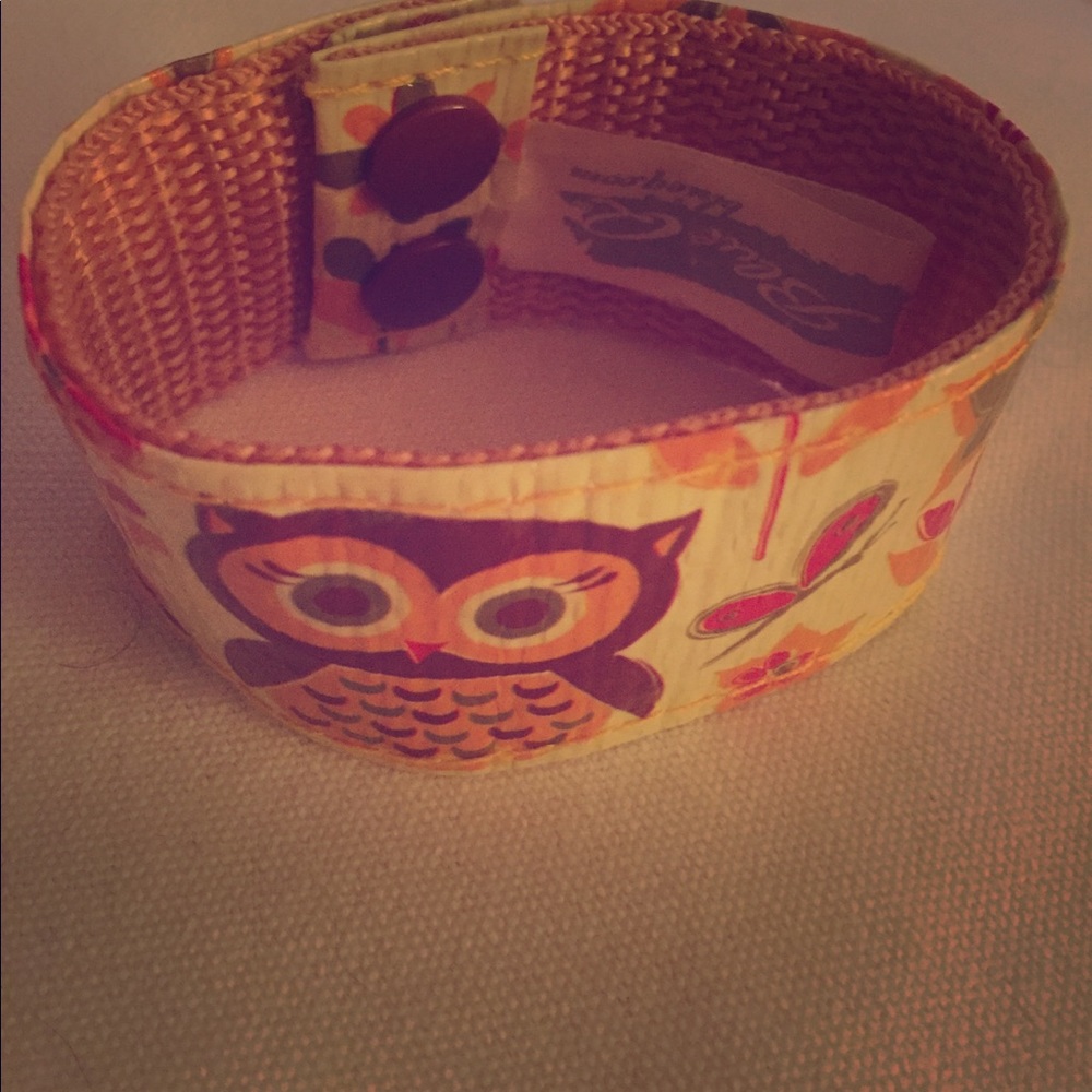 Owl cuff bracelet