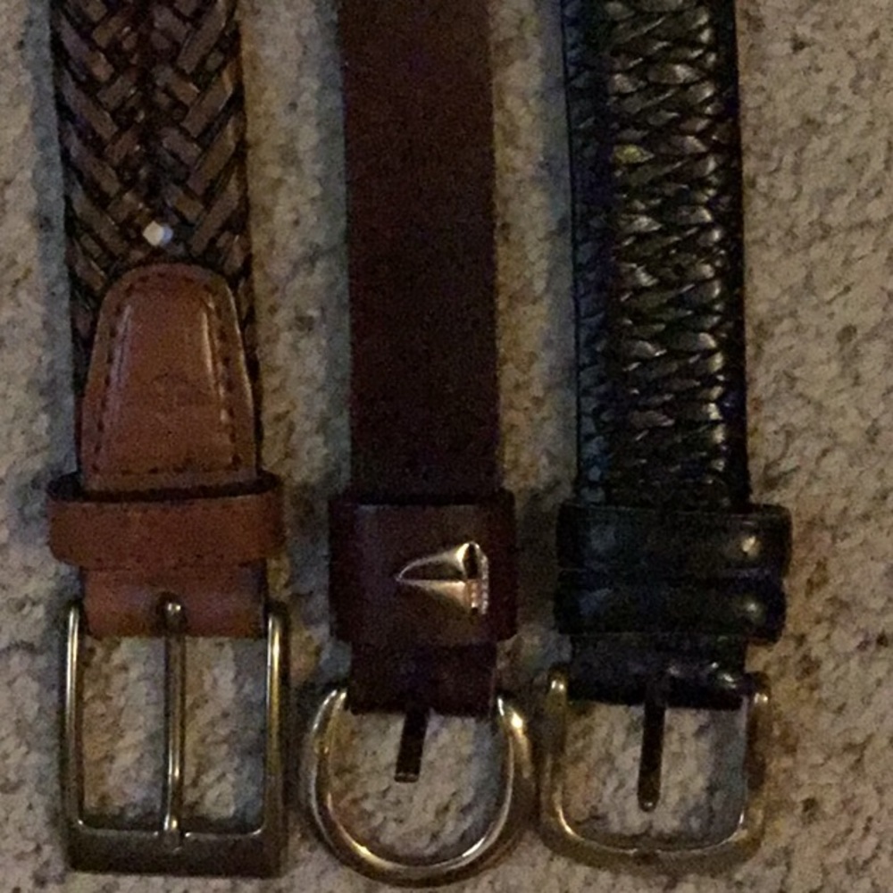Men’s belt bundle.