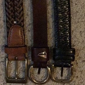 Men’s belt bundle.