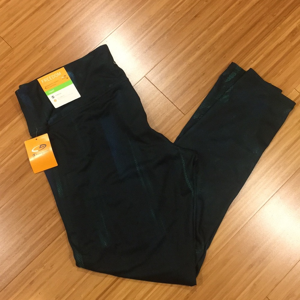 NWT dark green Champion workout tights size 2xl