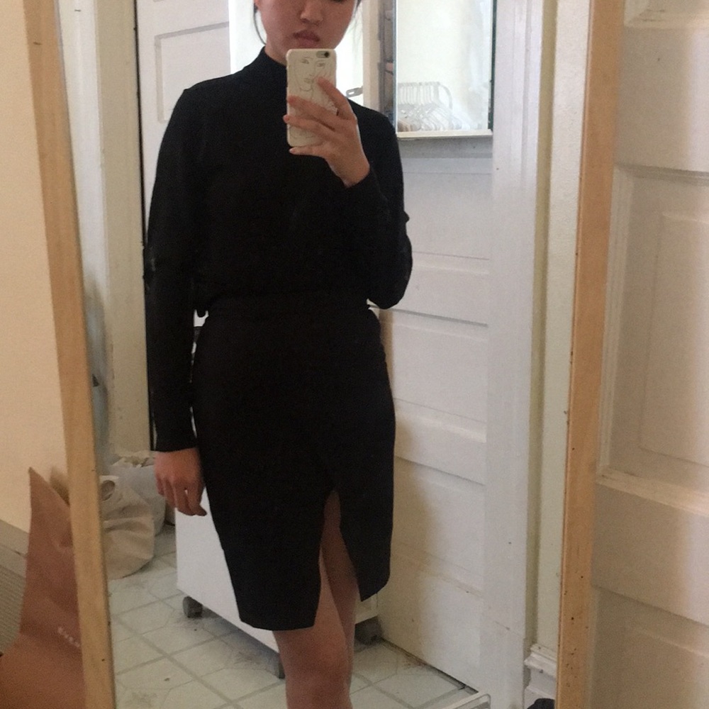 ASOS PETITE / SLIT SKIRT