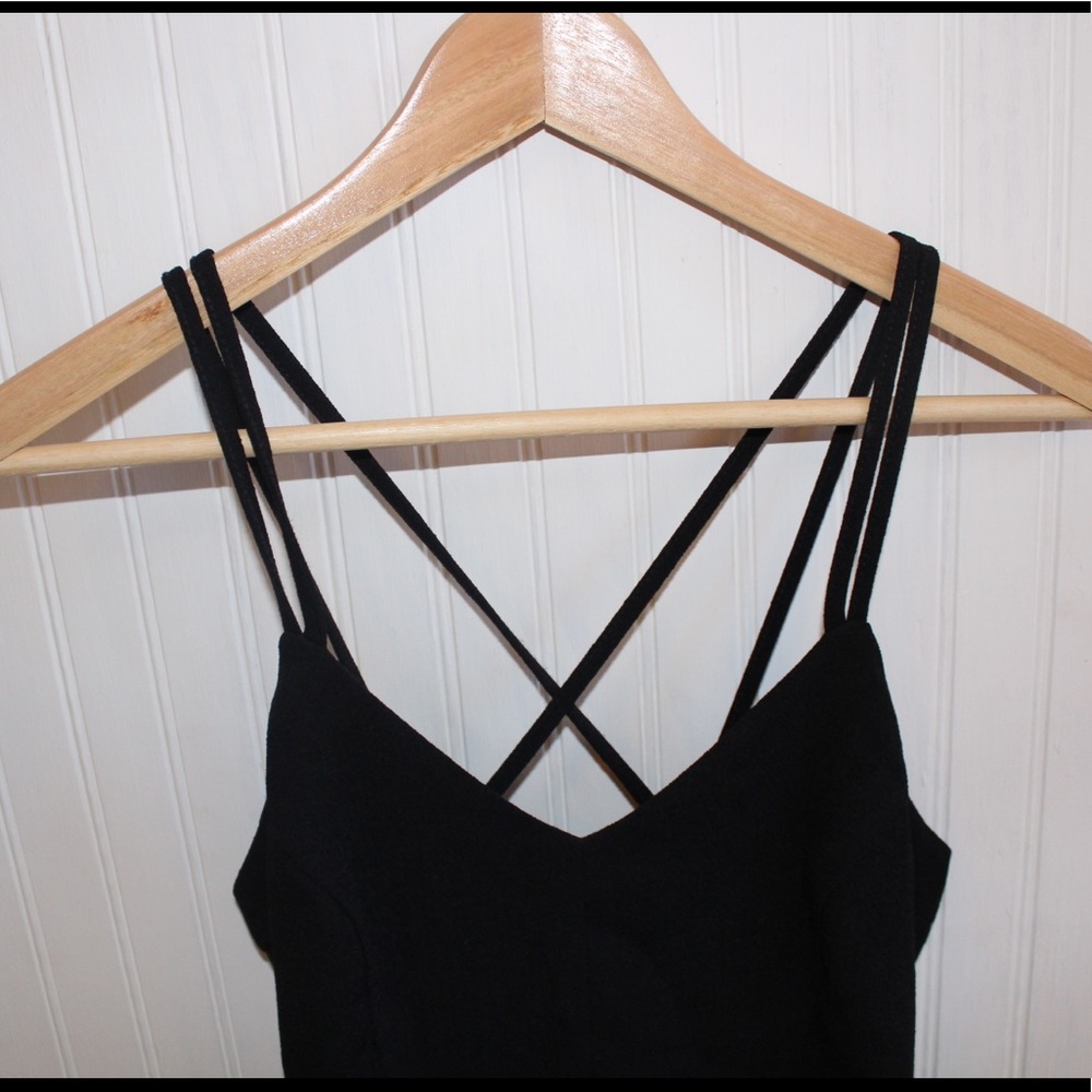 Strapy Black Mini Dress