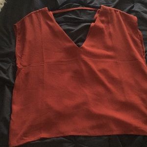 Orange/Red blouse