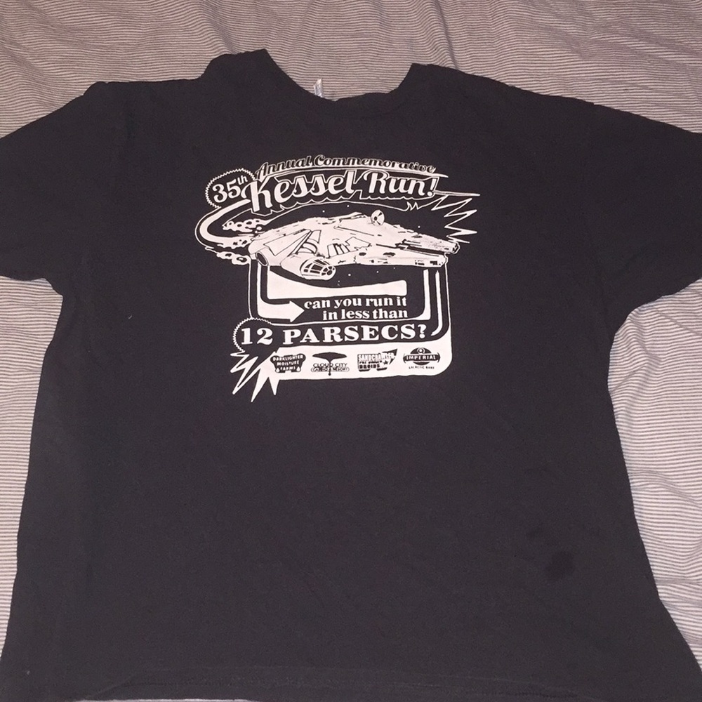 Black 35th Annual Commemorative Kessel Run T-Shirt