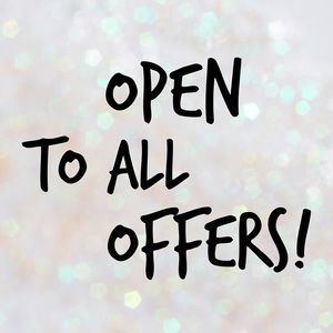 Make an offer! No reasonable offers turned down!