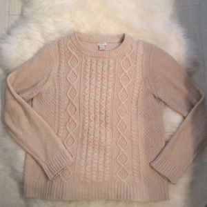 SOLD - JCrew cable knit  sweater