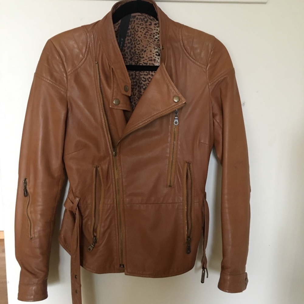 Kenna-T leather jacket
