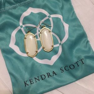 Kendra Scott white earrings!