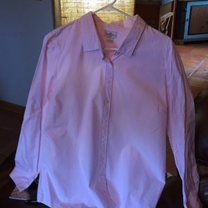 Pink & white pinstriped