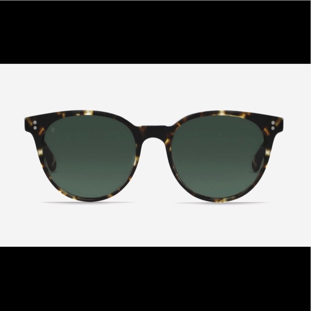 RAEN Norie Brindle Tortoise/Green Sunglasses