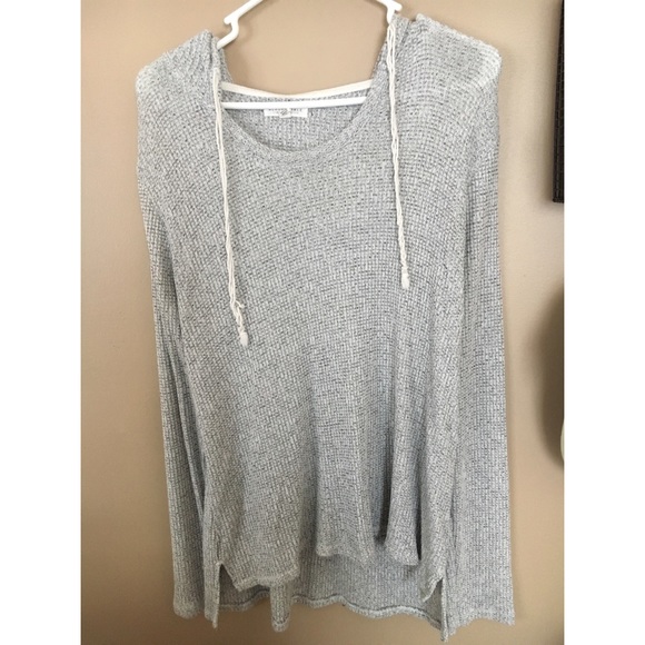 Aeropostale Tops - Aeropostale Grey Hooded Shirt