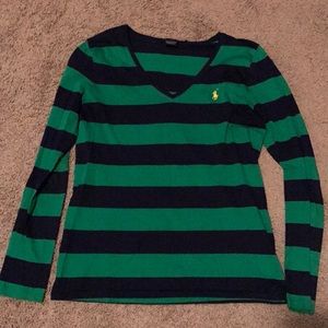 Ralph Lauren V Neck Long Sleeve
